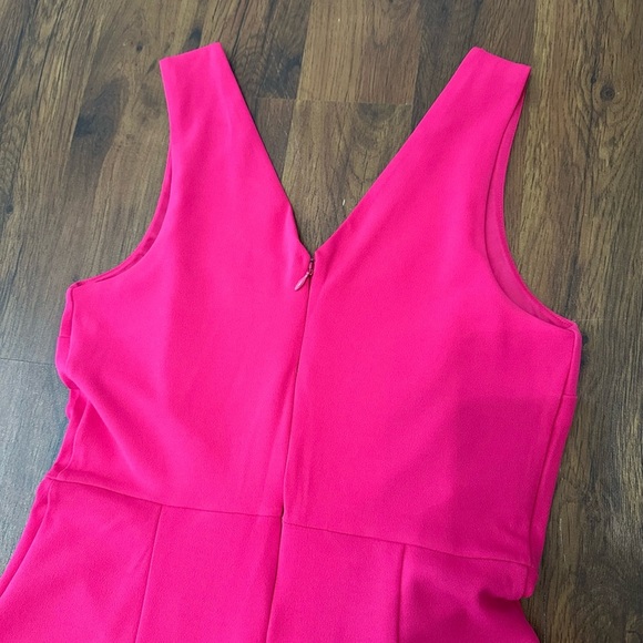 NWOT Express Vibrant Pink Jumpsuit - Picture 7 of 8